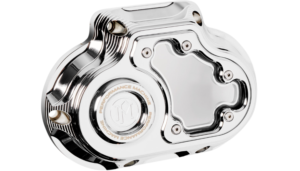 Performance Machine Transmission Cover - Chrome - M8 Softail