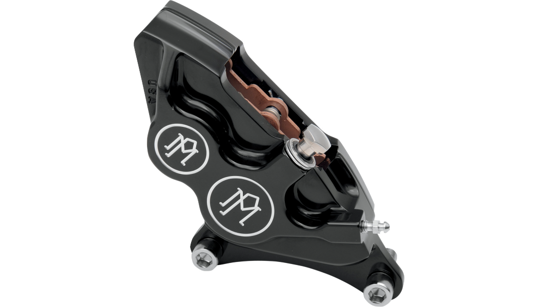 Performance Machine 4-Piston Caliper - Front Right - Contrast Cut™ - 11.5"