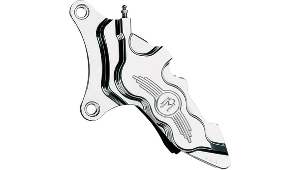 Performance Machine 6 Piston Caliper - 13" - Front Left - Chrome