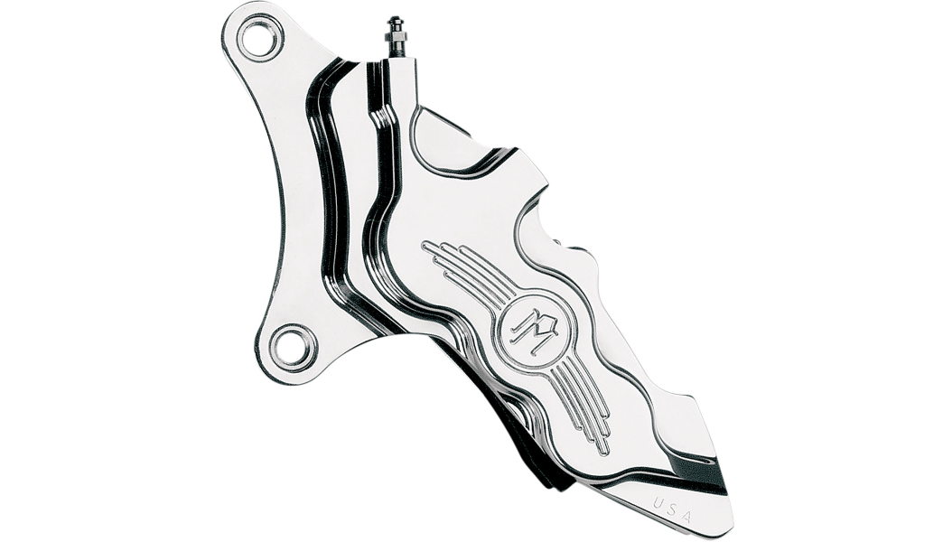 Performance Machine 6 Piston Caliper - 13" - Front Left - Chrome