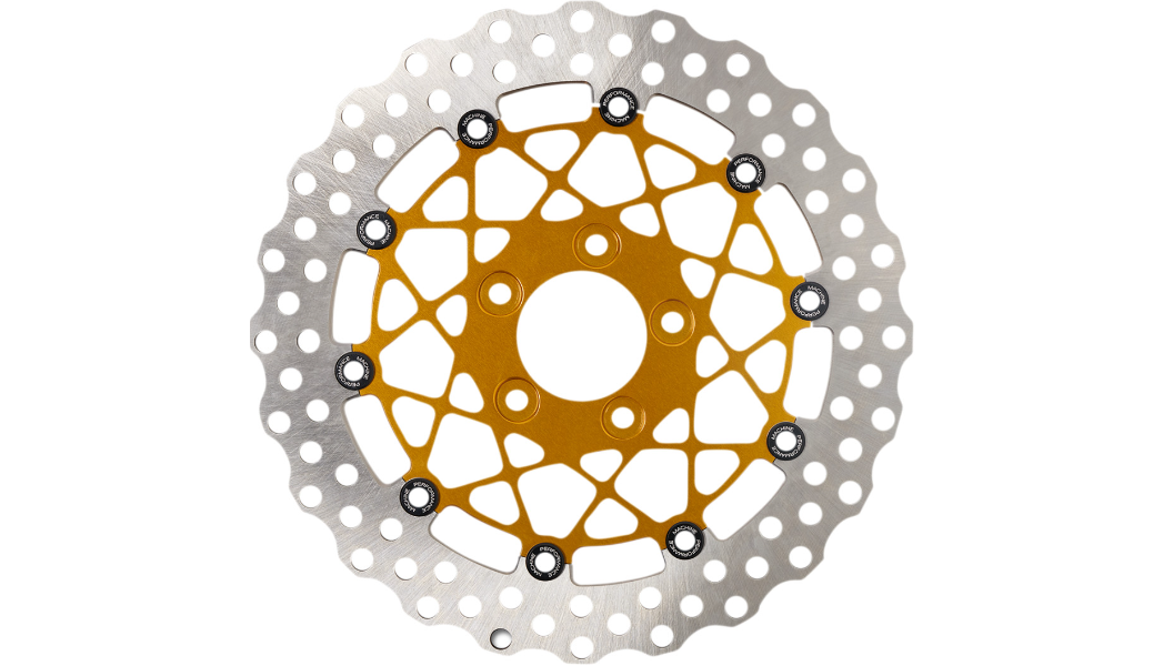PERFORMANCE MACHINE Speedstar Rotor - Front - 11.8" - Gold