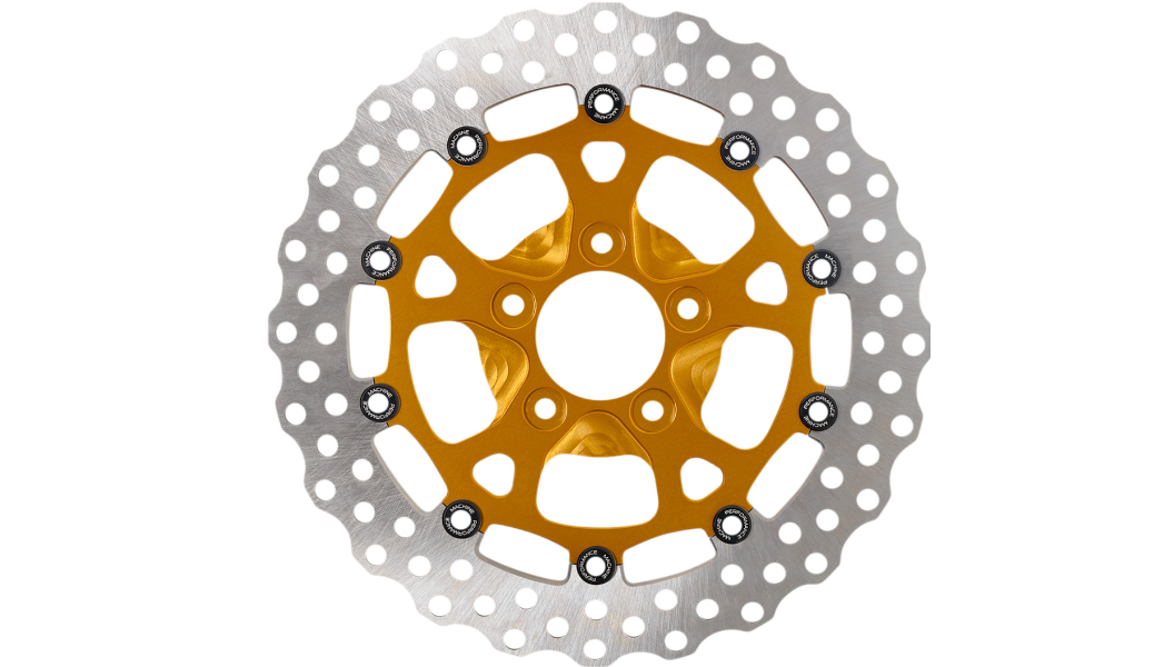 PERFORMANCE MACHINE Dominator Rotor - Front - 11.8" - Gold