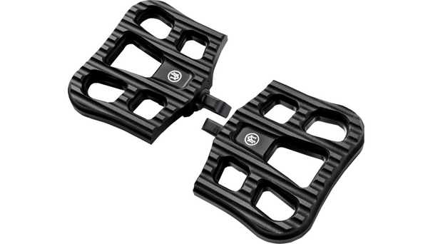 Performance Machine Drifter Floorboards - Passenger - Black Ops - FL