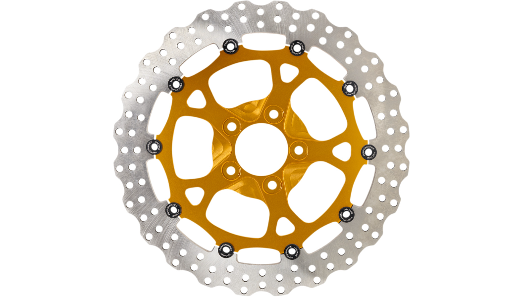 PERFORMANCE MACHINE Dominator Rotor - Front - 13" - Gold