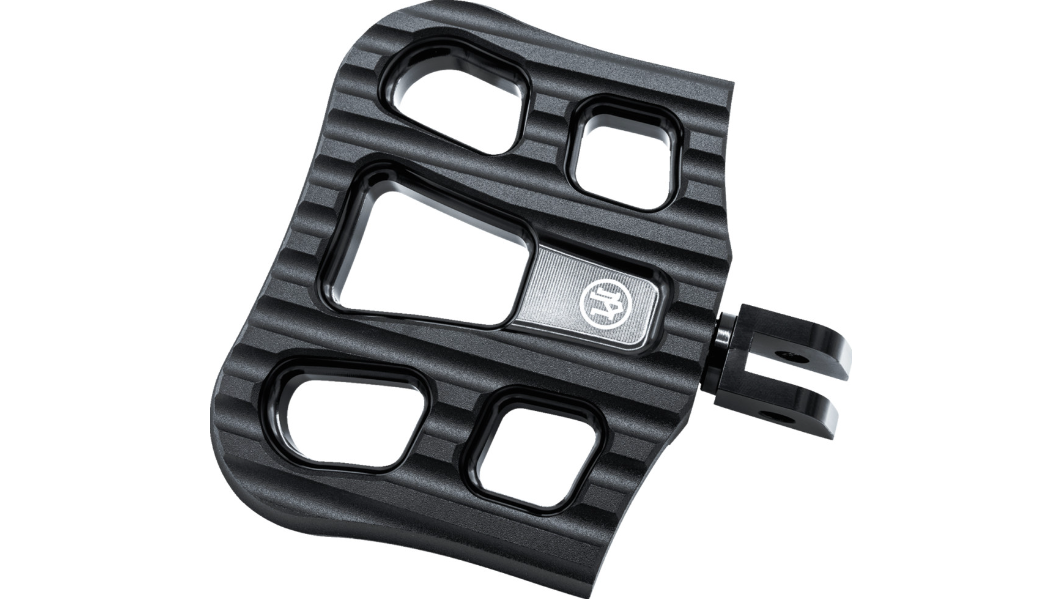 Performance Machine Drifter Floorboards - Rider - Black Ops - FL