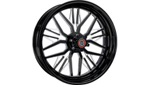 Performance Machine Wheel - Nivis - Rear - Single Disc/with ABS - Black/Contrast Cut Platinum - 18x5.5