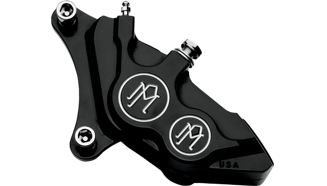 Performance Machine 4-Piston Caliper - Front Left - Contrast Cut™ - 11.5"