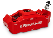 PERFORMANCE MACHINE Radial Mount Caliper - Front Right - Red