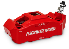 PERFORMANCE MACHINE Radial Mount Caliper - Front Right - Red
