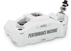 PERFORMANCE MACHINE Radial Mount Caliper - Front Right - White