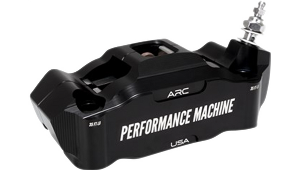PERFORMANCE MACHINE Radial Mount Caliper - Front Right - Black Anodized