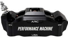 PERFORMANCE MACHINE Radial Mount Caliper - Front Left - Black Anodized
