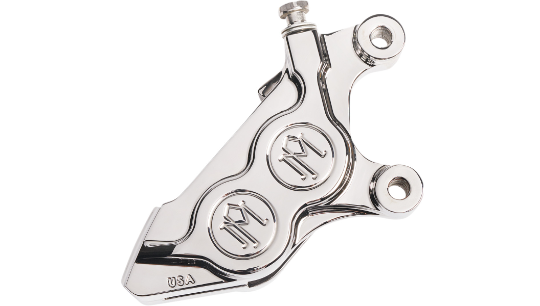PERFORMANCE MACHINE 4-Piston Caliper - Chrome - Right Front