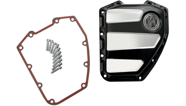 Performance Machine Cam Cover - Scalloped - Platinum Cut - Twin Cam