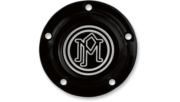 Performance Machine Ignition Cover - Scalloped - 5 Hole - Contrast Cut™ - Twin Cam