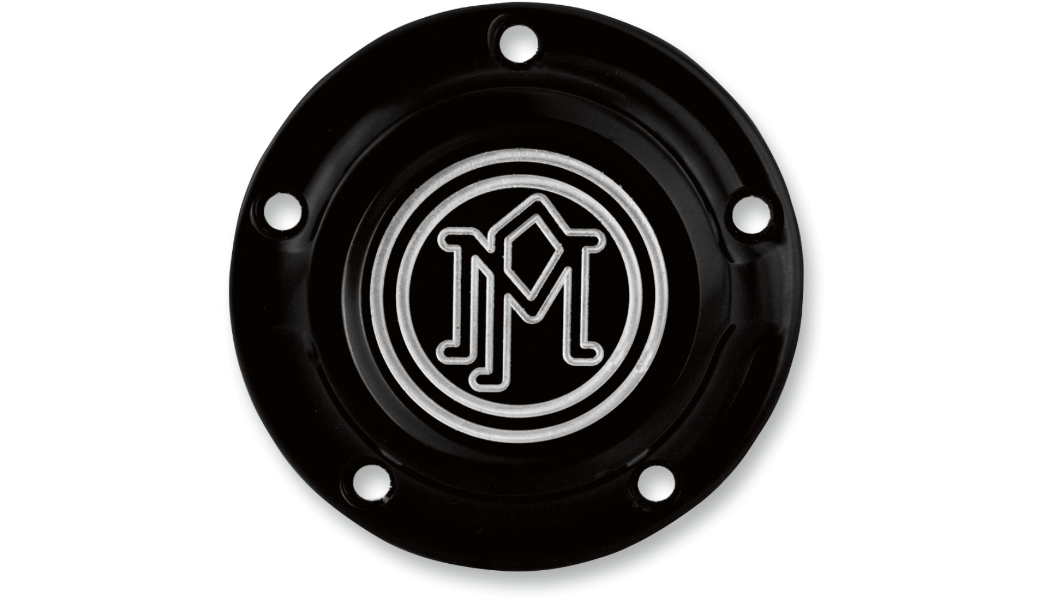 Performance Machine Ignition Cover - Scalloped - 5 Hole - Contrast Cut™ - Twin Cam