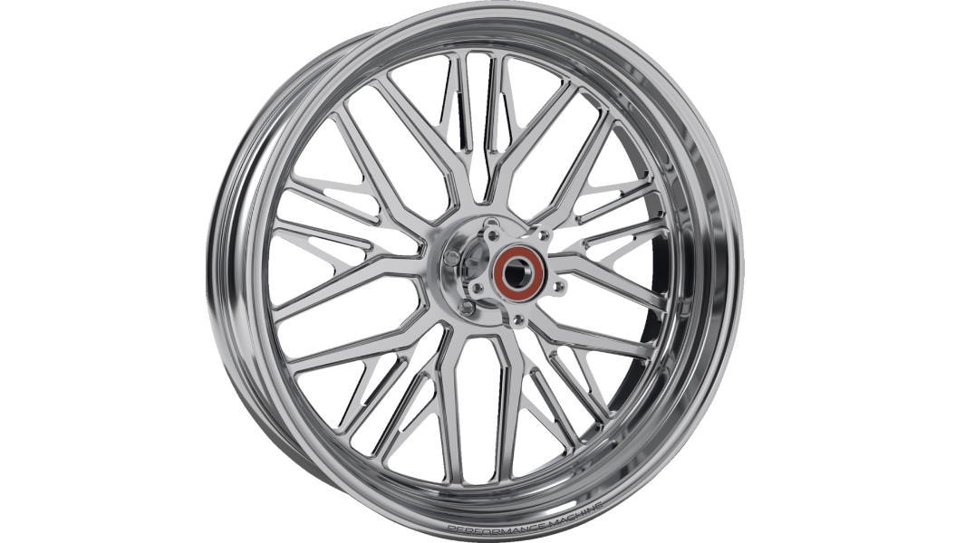 Performance Machine Wheel - Nivis - Rear - Single Disc/with ABS - Chrome - 18x5.5