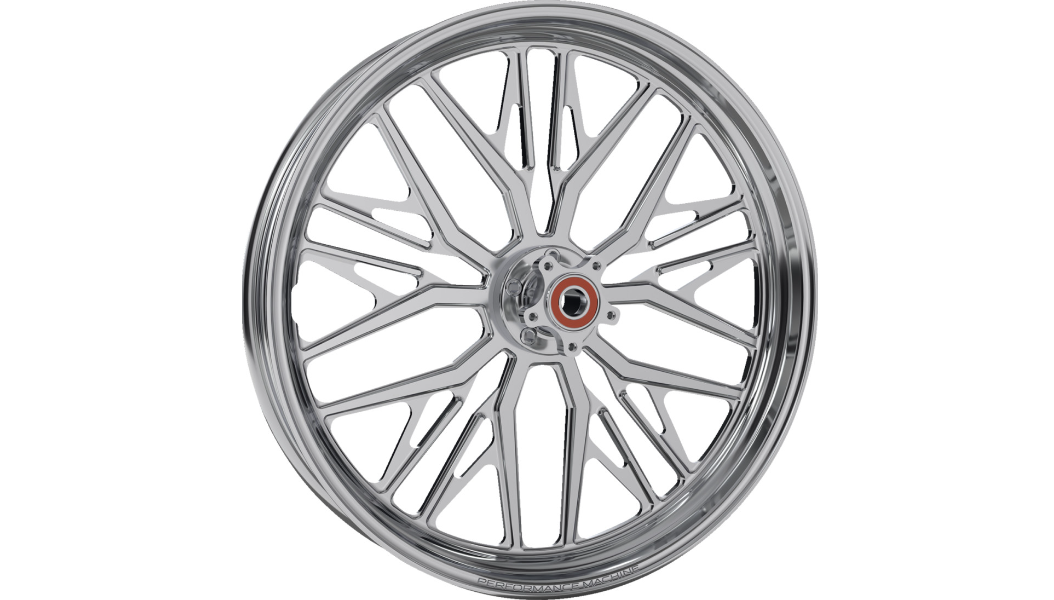 Performance Machine Wheel - Nivis - Front - Dual Disc/without ABS - Chrome - 21x3.5