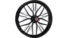 Performance Machine Wheel - Nivis - Front - Dual Disc/without ABS - Black/Contrast Cut Platinum - 21x3.5