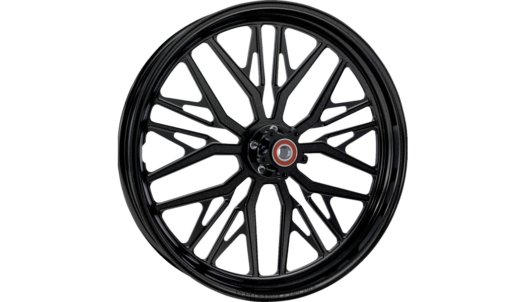 Performance Machine Wheel - Nivis - Front - Dual Disc/without ABS - Black Ops - 21x3.5