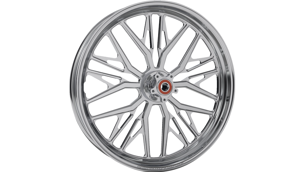 Performance Machine Wheel - Nivis - Front - Dual Disc/with ABS - Chrome - 21x3.5