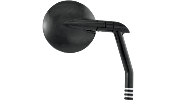 Performance Machine Mirror - Vision - Side View - Round - Black/Contrast Cut - Left/Right