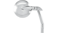 Performance Machine Mirror - Vision - Side View - Round - Chrome - Left/Right