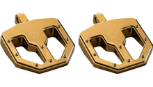 PRO-ONE PERF.MFG. BMX V1 Foot Pegs - Male - Gold