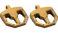 PRO-ONE PERF.MFG. BMX V1 Foot Pegs - Male - Gold