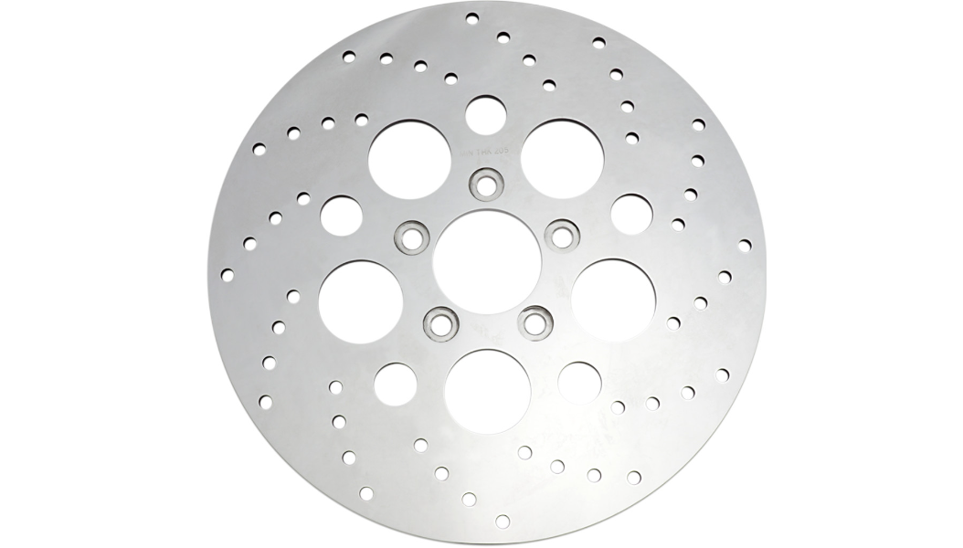 PRO-ONE PERF.MFG. Polished Stainless Steel Rotor - 11.5" - Rear