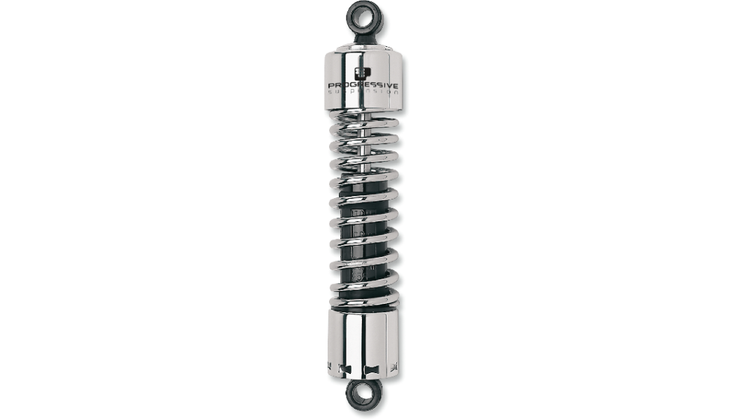 Progressive Suspension 412 Series Shock - 13.5" - Standard - Chrome - H-D