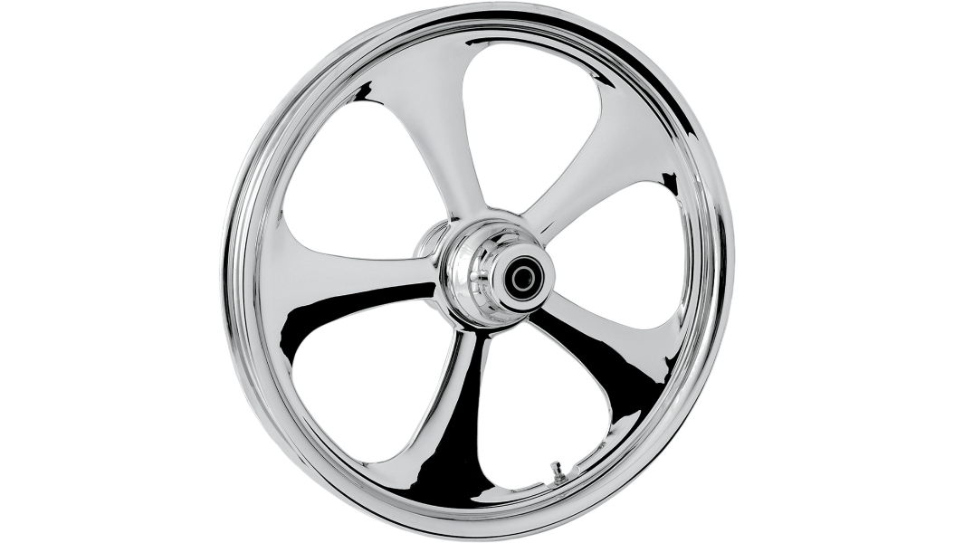 RC Components Wheel - Nitro - Front - Single Disc/without ABS - Chrome - 16x3.5 - '00-'06 FLST