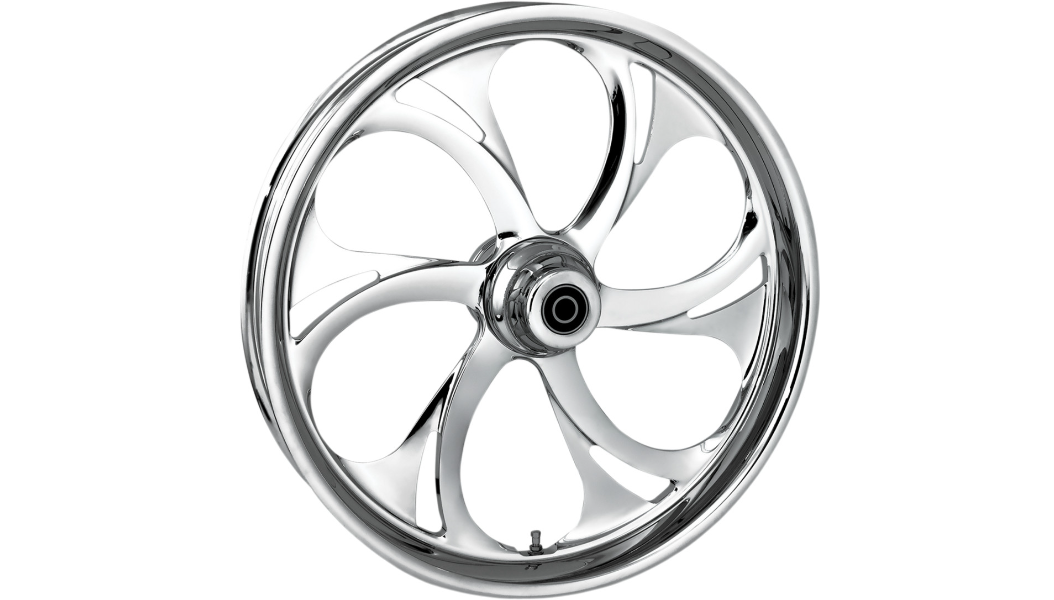 RC Components Wheel - Recoil - Front - Single Disc/without ABS - Chrome - 16x3.5 - '00-'06 FLST