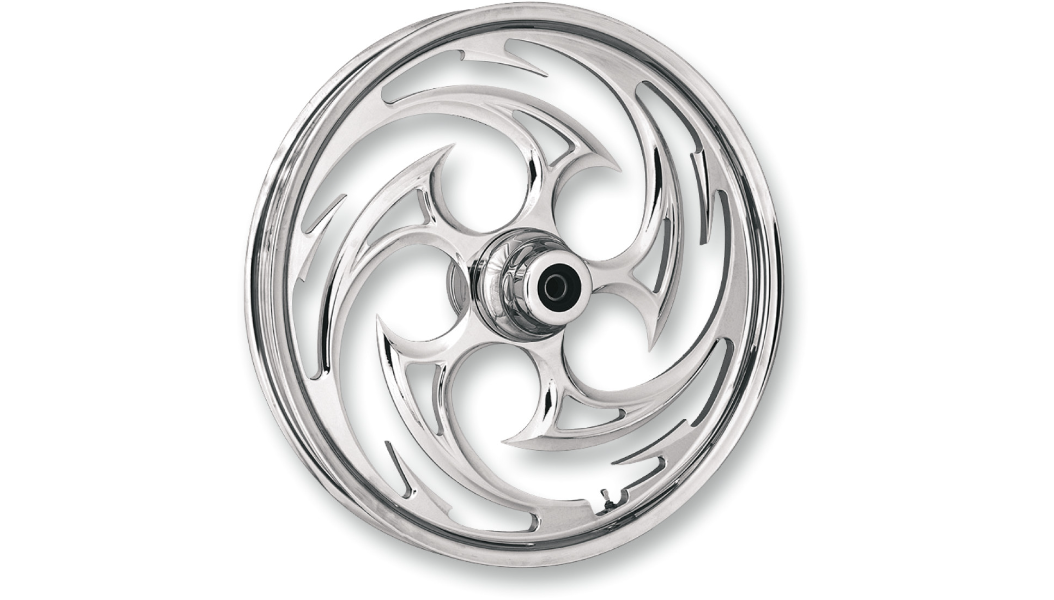 RC Components Wheel - Savage - Front - Single Disc/without ABS - Chrome - 16x3.5 - '00-'06 FLST