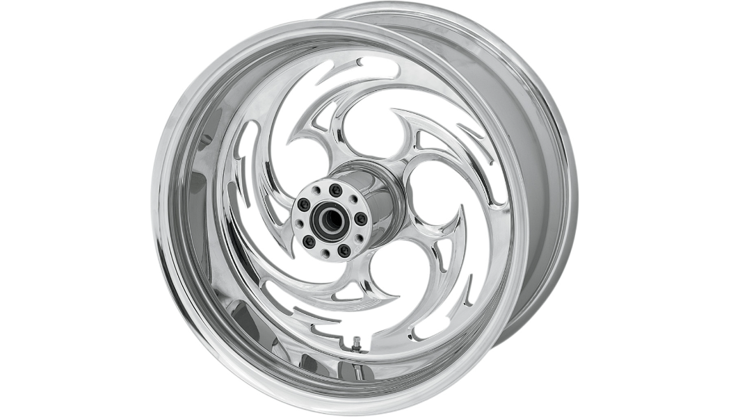 RC Components Wheel - Savage - Rear - Single Disc/without ABS - Chrome - 16x3.5