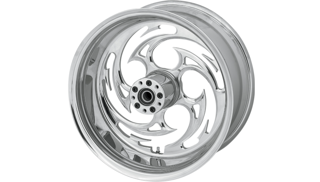 RC Components Wheel - Savage - Rear - Single Disc/without ABS - Chrome - 16x3.5