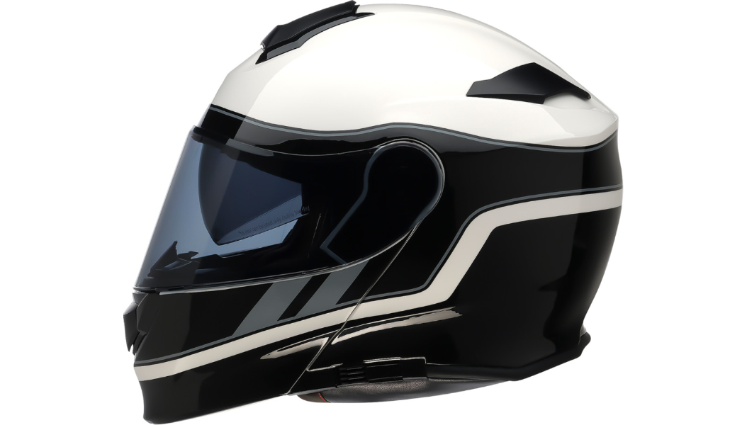 Z1R Solaris 2.0 Opus Modular Helmet - Black/White/Gray