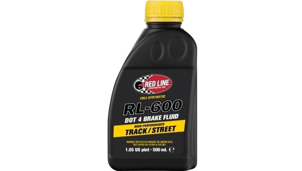 Red Line Synthetic Oil DOT 4 Brake Fluid - 500 ml
