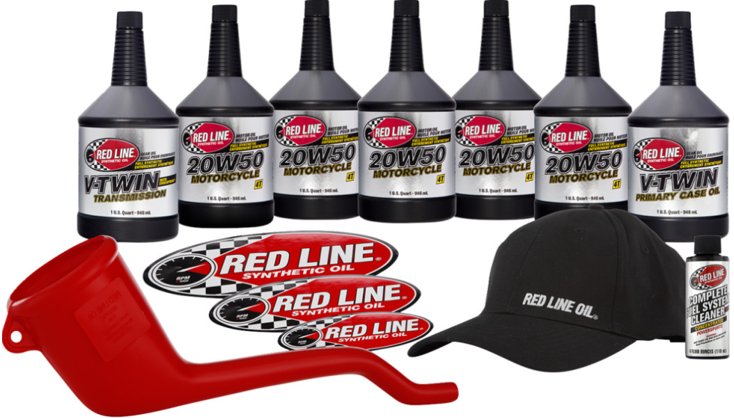 Red Line Synthetic Oil V-Twin Powerpack Kit - 20W50