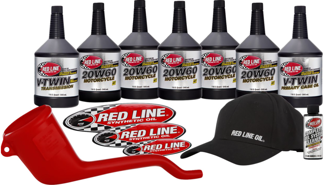Red Line Synthetic Oil V-Twin Powerpack Kit - 20W60