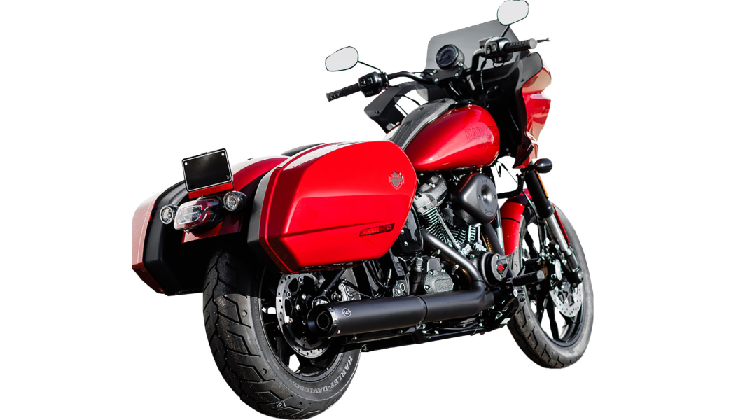 S&S Cycle Grand National Slip-On Muffler - 50 State - 4" Black - M8 Softail