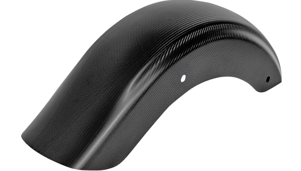 Saddlemen Carbon Fiber Rear Fender - Matte - Touring '09-'25