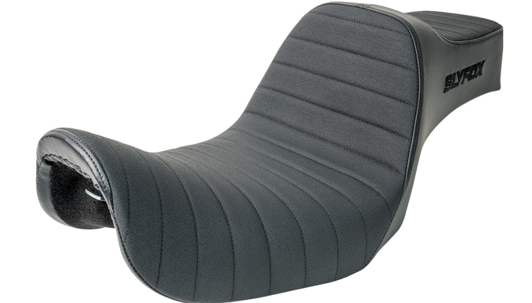 SLYFOX Highnoon Seat - Vinyl - Classic Stitch - Black Logo - FXD '96-'03