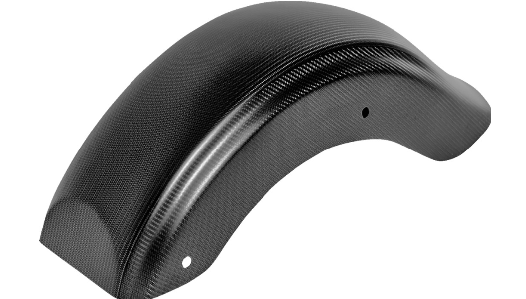 Saddlemen Carbon Fiber Rear Fender - Matte - Touring '09-'25