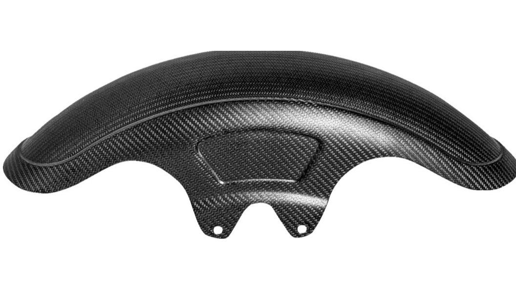 Saddlemen Carbon Fiber Front Fender - Matte - Touring '14-'24