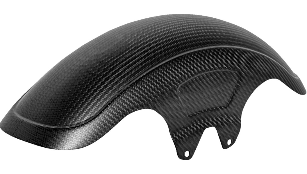 Saddlemen Carbon Fiber Front Fender - Matte - Touring '14-'24