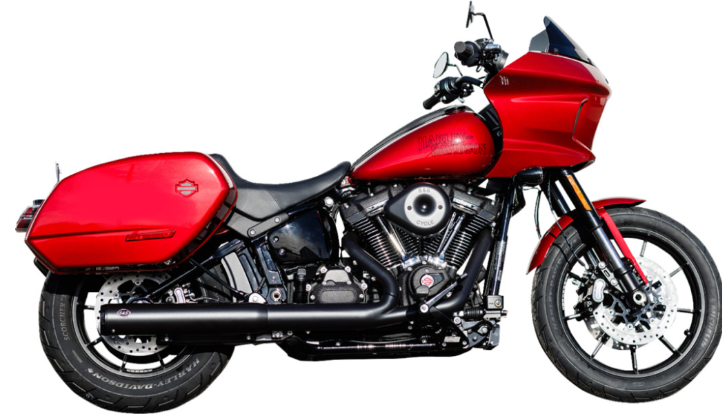 S&S Cycle Grand National Slip-On Muffler - 50 State - 4" Black - M8 Softail