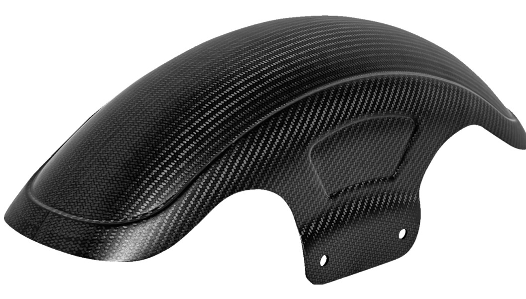 Saddlemen Carbon Fiber Front Fender - Matte - Touring '23-'25