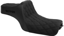 SLYFOX High Noon Seat - Double Diamond - Black Logo - Black Stitch - XL '04-'22