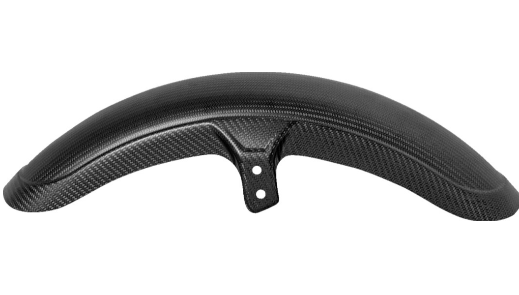 Saddlemen Front Fender - Carbon Fiber/Matte - Softail/Dyna